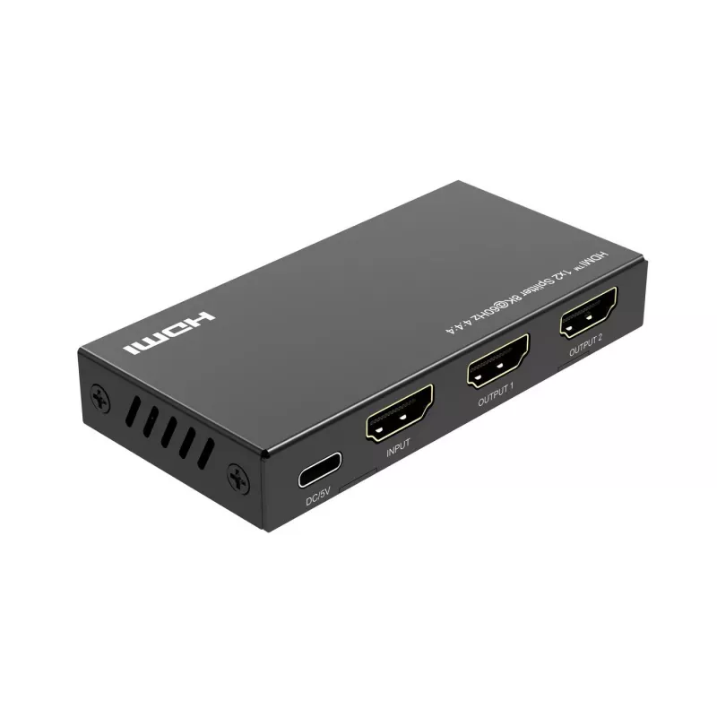 MicroConnect MC-HDMISPLITTER0102-8K 8K HDMI rozbočovač 1x2