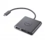DELL 492-BCTU káblový USB 3.2 Gen 2 (3.1 Gen 2) Type-C čierny