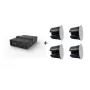 Vivolink Audiopack subwoofer 6.5 + 4 x prémiové 40W stropné vstavané reproduktory (limitovaná ponuka balíka) čierna káblové 110 W
