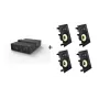 Vivolink Audiopack subwoofer + 4 x prémiové vstavané reproduktory - (limitovaná ponuka balíka) čierna káblové 110 W