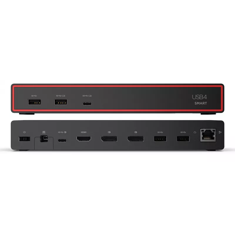Lenovo ThinkPad USB4 Smart Dock 5500 s 135W napájacím zdrojom, káblové, čierna