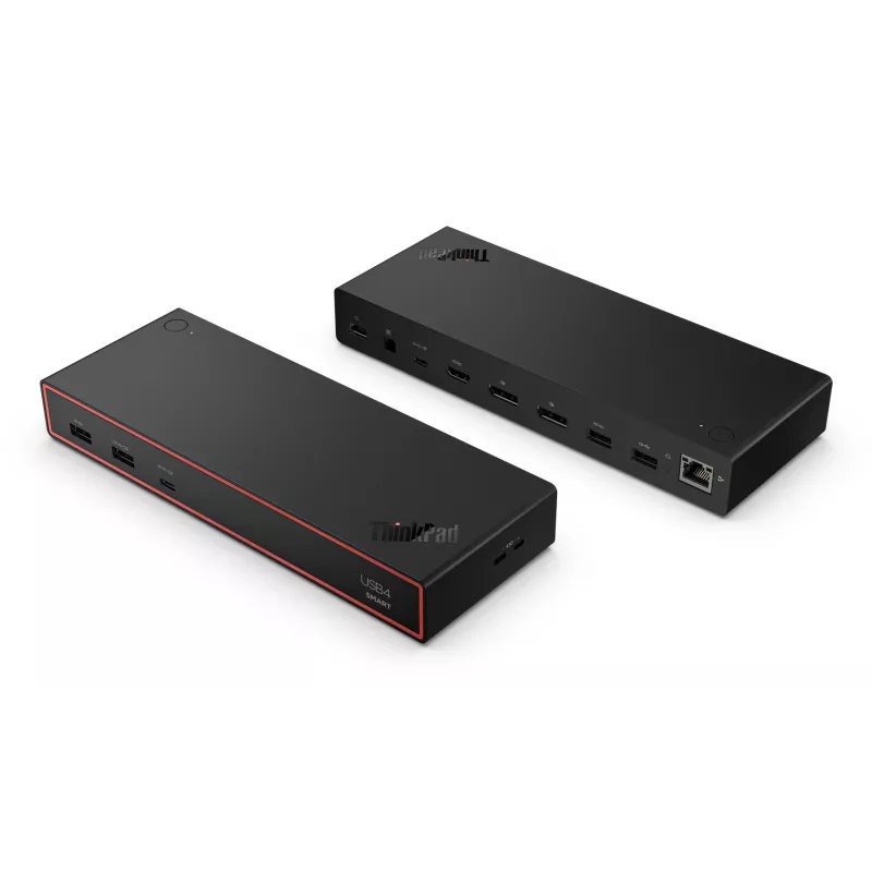 Lenovo ThinkPad USB4 Smart Dock 5500 s 135W napájacím zdrojom, káblové, čierna