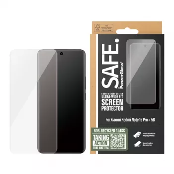 PanzerGlass SAFE. by ® ochrana displeja Xiaomi Redmi Note 15 Pro+ 5G | Ultra-Wide Fit