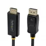 StarTech.com 2m DisplayPort na HDMI adaptérový kábel s konektormi zaistenými proti vytiahnutiu, 4K 60Hz, HDR, jednosmerný DP na HDMI video konvertor, DP desktop na HDMI monitor