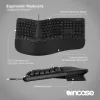 Incase Designed by Microsoft ergonomická klávesnica Office USB QWERTY čierna