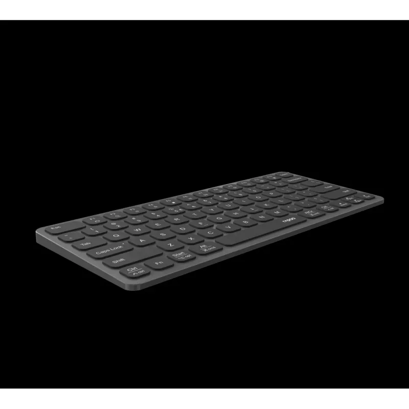 Rapoo UCK-6001 Ultratenká klávesnica s 8v1 USB-C multiportovým adaptérom, QWERTZ