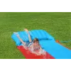 Bestway H2OGO! dvojitá vodná šmýkačka s Tsunami Splash rampou 4,88 m