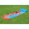 Bestway H2OGO! dvojitá vodná šmýkačka s Tsunami Splash rampou 4,88 m