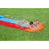 Bestway H2OGO! dvojitá vodná šmýkačka s Tsunami Splash rampou 4,88 m