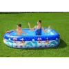 Bestway Sea Captain nafukovací rodinný bazén s UV Careful slnečnou clonou