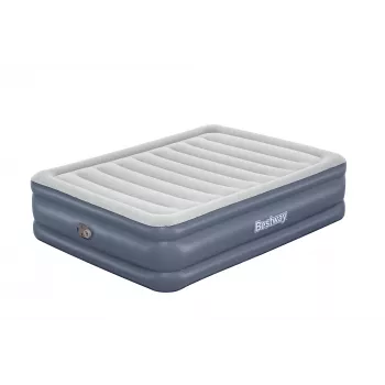 Bestway Tritech nafukovacia matrace Queen s integrovaným AC čerpadlom a antimikrobiálnym povrchom 2,03 m x 1,52 m x 51 cm