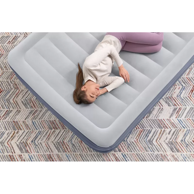 Bestway Tritech nafukovacia matrace Queen s integrovaným AC čerpadlom a antimikrobiálnym povrchom 2,03 m x 1,52 m x 51 cm