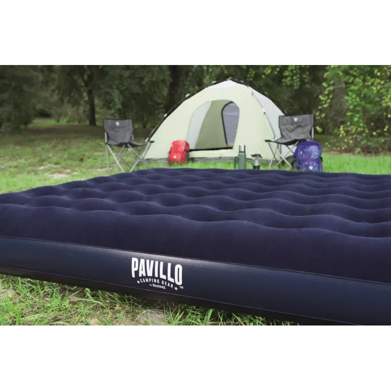 Bestway Flocked Airbed – King – 2,03 m x 1,83 m x 22 cm, dvojmatrace