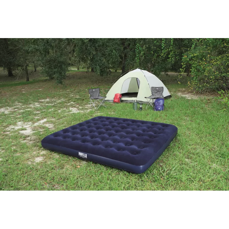 Bestway Flocked Airbed – King – 2,03 m x 1,83 m x 22 cm, dvojmatrace