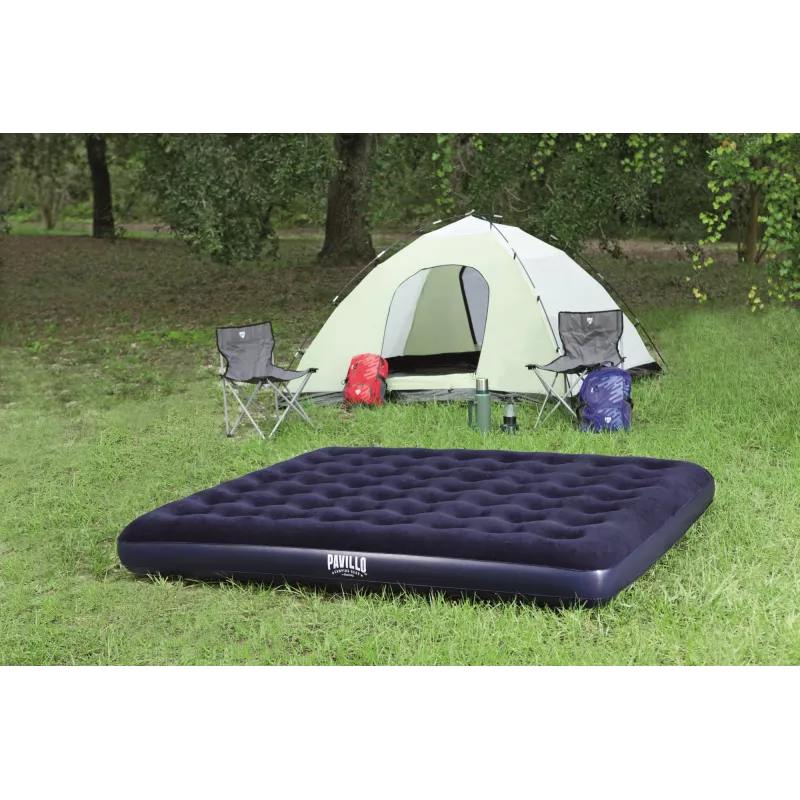 Bestway Flocked Airbed – King – 2,03 m x 1,83 m x 22 cm, dvojmatrace