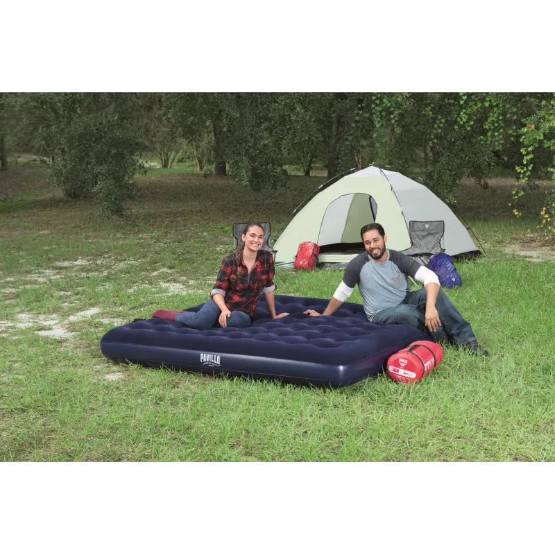 Bestway Flocked Airbed – King – 2,03 m x 1,83 m x 22 cm, dvojmatrace