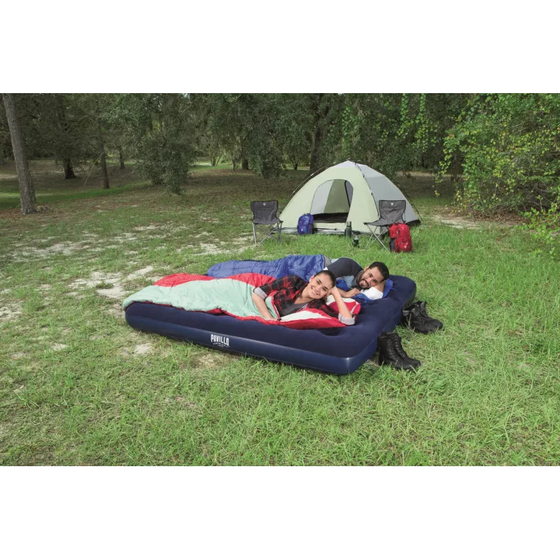 Bestway Flocked Airbed – King – 2,03 m x 1,83 m x 22 cm, dvojmatrace
