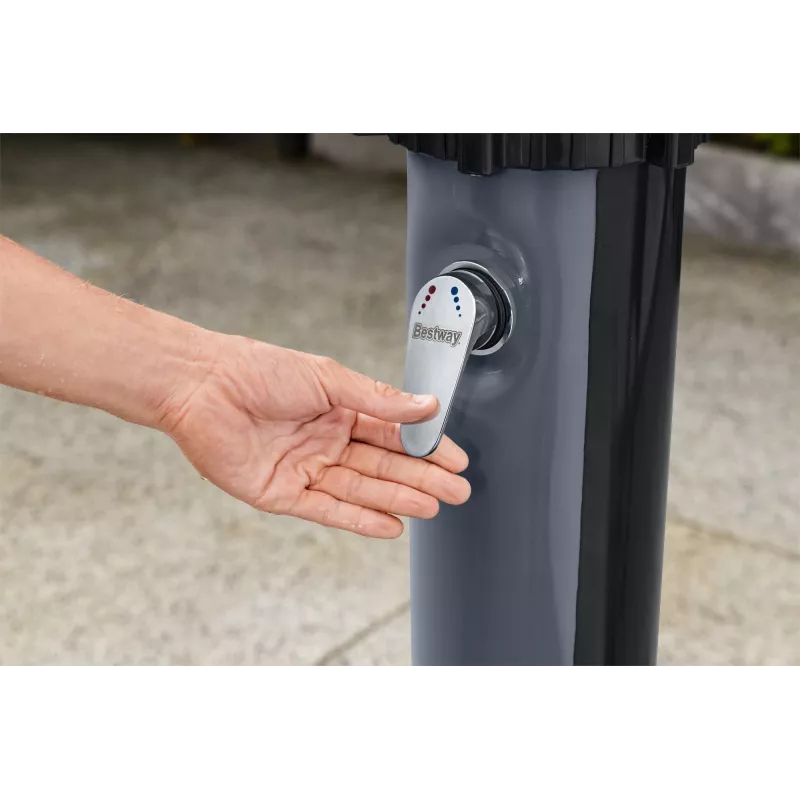 Bestway SolarFlow 35 L vonkajšia sprcha, samostatne stojaca, čierna, 35 L, EN1112, 620 mm, 620 mm