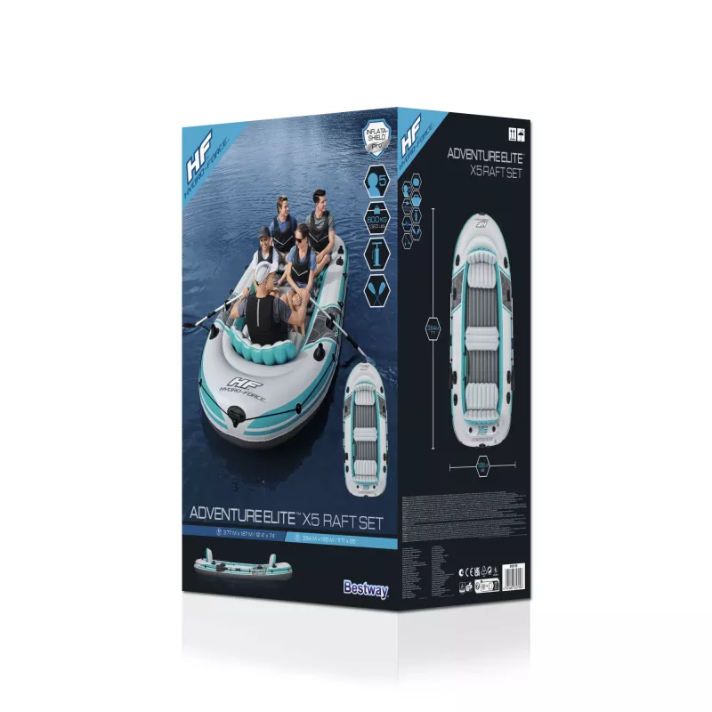 Bestway Hydro-Force Adventure Elite X5 nafukovacia súprava raftu 3,64 m