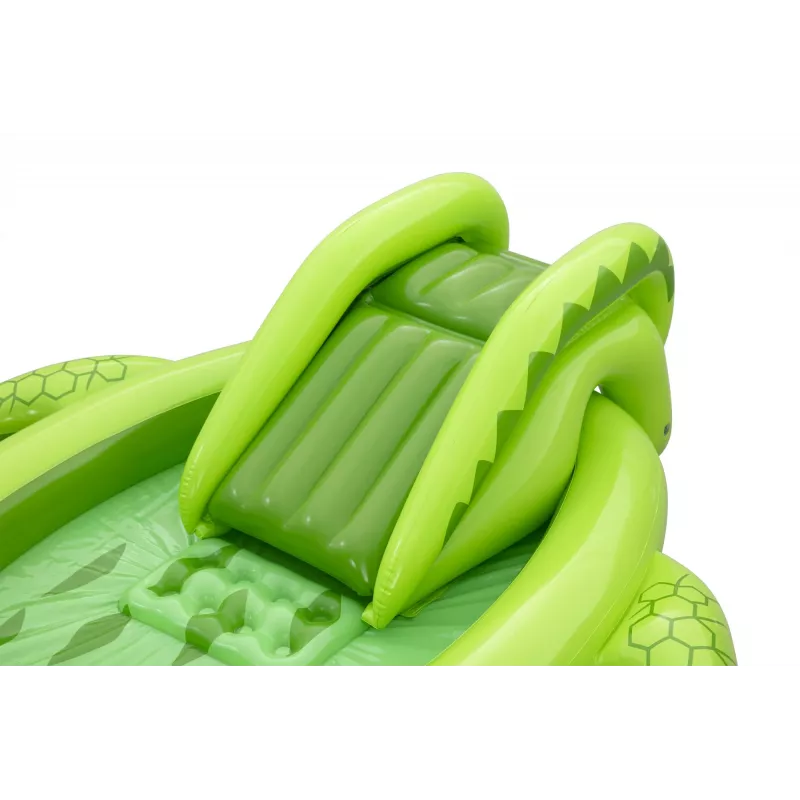 Bestway Later Gator nafukovacie vodné ihrisko a bazén pre deti 2,34 m x 1,63 m x 87 cm