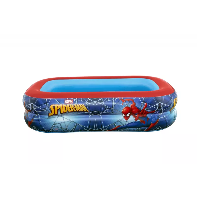 Bestway detský bazén, nafukovací bazén, 450 L, obdĺžnikový, 6 rokov, Spider-Man, vinyl