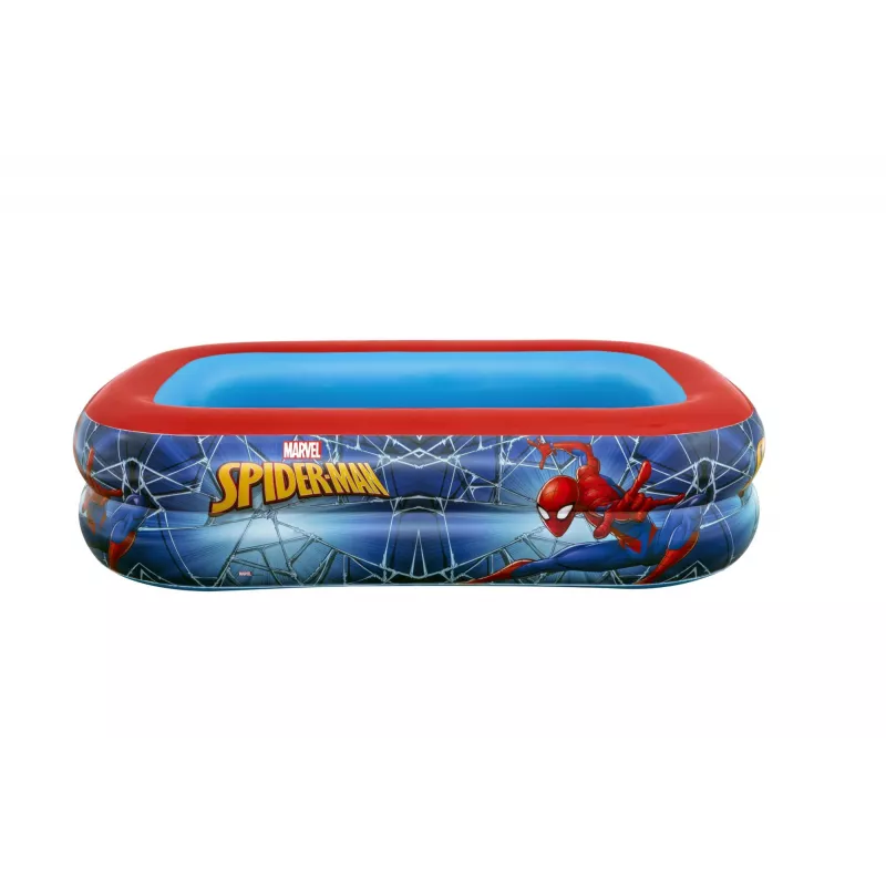 Bestway detský bazén, nafukovací bazén, 450 L, obdĺžnikový, 6 rokov, Spider-Man, vinyl