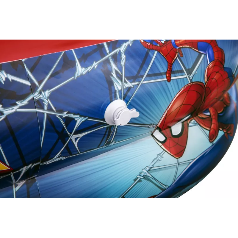 Bestway detský bazén, nafukovací bazén, 450 L, obdĺžnikový, 6 rokov, Spider-Man, vinyl