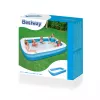 Bestway nafukovací modrý obdĺžnikový rodinný bazén 3,05 m x 1,83 m x 46 cm