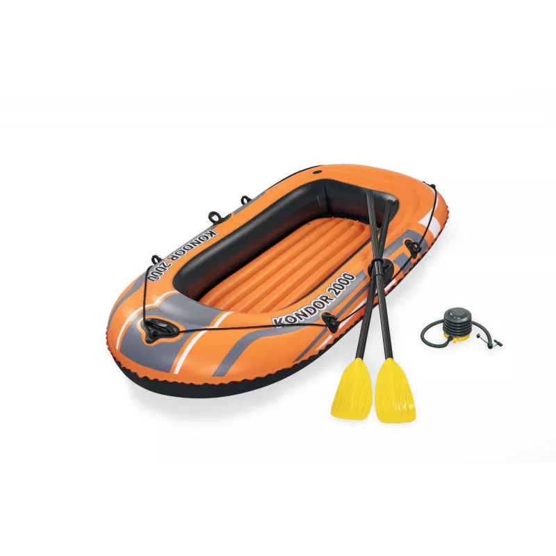 Bestway HYDRO-FORCE nafukovací čln – vrátane vesla a nožného čerpadla