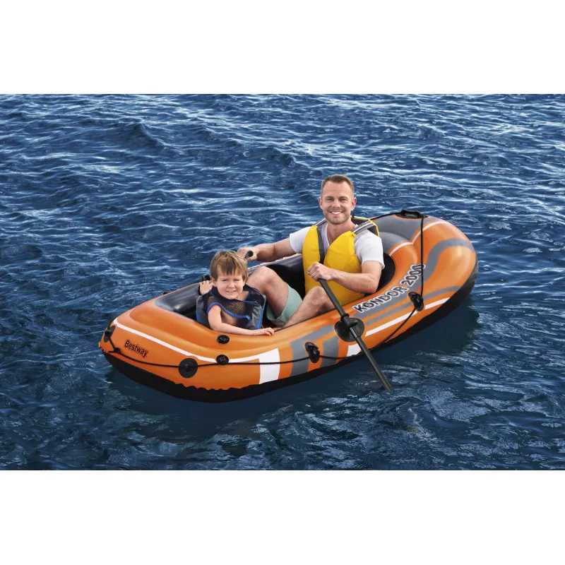 Bestway HYDRO-FORCE nafukovací čln – vrátane vesla a nožného čerpadla