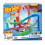 Hot Wheels Action Loop Cyclone Challenge dráha s autíčkom v mierke 1:64, jednoduché skladovanie