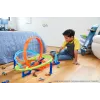 Hot Wheels Action Loop Cyclone Challenge dráha s autíčkom v mierke 1:64, jednoduché skladovanie