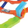 Hot Wheels Action Loop Cyclone Challenge dráha s autíčkom v mierke 1:64, jednoduché skladovanie