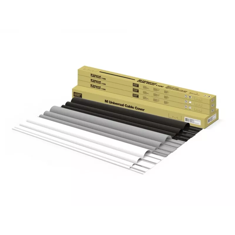Multibrackets M Universal kábel kryt biely 50mm-W 1600-L, biely, hliník, 50 mm, 1 ks, 64 mm, 1620 mm
