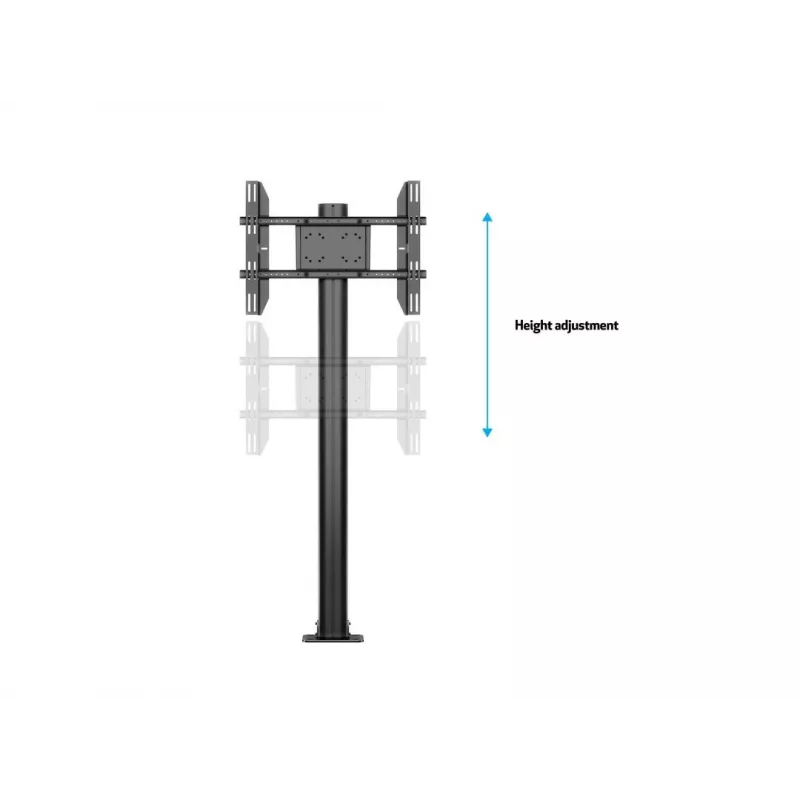 Multibrackets M Display Stand 180 Single čierna s podlahovou montážou
