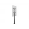 Multibrackets M Display Stand 180 Single čierna s podlahovou montážou