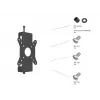 Multibrackets M Pro Series - monitor držiak Fixed Pro 50/75/100