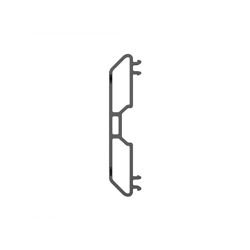Multibrackets M Pro Series - kábel manažment klip 6 ks balenie, kábel manažment klip, čierny, plast, 100 g, 90 mm, 30 mm
