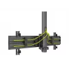 Multibrackets M Pro Series - kábel manažment klip 6 ks balenie, kábel manažment klip, čierny, plast, 100 g, 90 mm, 30 mm