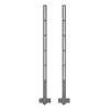 Multibrackets M Pro Series - soundbar držiak XL, čierny, oceľ, 15 kg, 165,1 cm (65