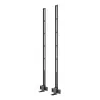 Multibrackets M Pro Series - soundbar držiak XL, čierny, oceľ, 15 kg, 165,1 cm (65