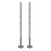 Multibrackets M Pro Series - soundbar držiak XL, čierny, oceľ, 15 kg, 165,1 cm (65