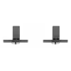Multibrackets M Pro Series - soundbar držiak XL, čierny, oceľ, 15 kg, 165,1 cm (65