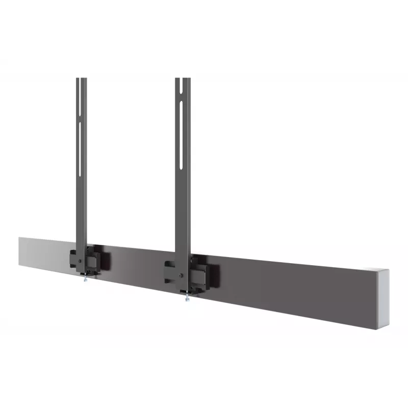 Multibrackets M Pro Series - soundbar držiak XL, čierny, oceľ, 15 kg, 165,1 cm (65
