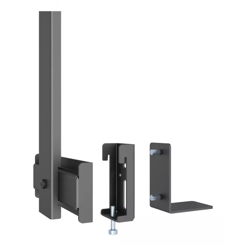 Multibrackets M Pro Series - soundbar držiak XL, čierny, oceľ, 15 kg, 165,1 cm (65
