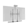 Multibrackets M Pro Series - soundbar držiak XL, čierny, oceľ, 15 kg, 165,1 cm (65