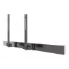 Multibrackets M Pro Series - soundbar držiak XL, čierny, oceľ, 15 kg, 165,1 cm (65