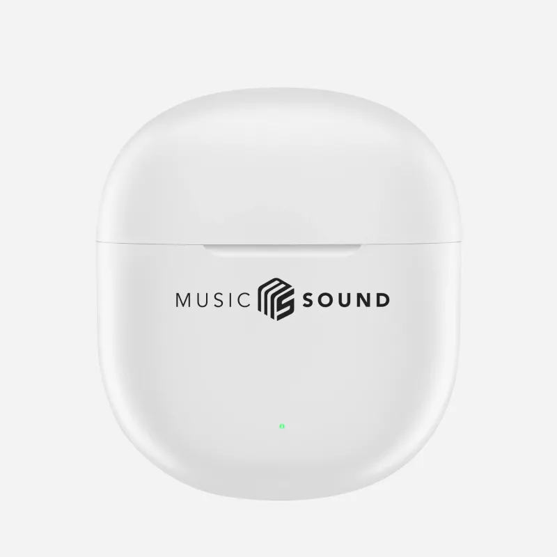 Music Sound Breeze In-Ear Bluetooth slúchadlá v dizajne puzdra s farebným puzdrom