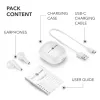 Music Sound Breeze In-Ear Bluetooth slúchadlá v dizajne puzdra s farebným puzdrom