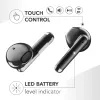 Music Sound Breeze Bluetooth slúchadlá do uší s farebným puzdrom